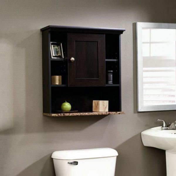 Bathroom wall shelves