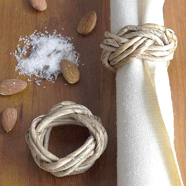 easy diy napkin rings