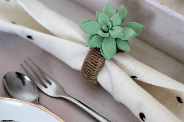 homemade napkin rings