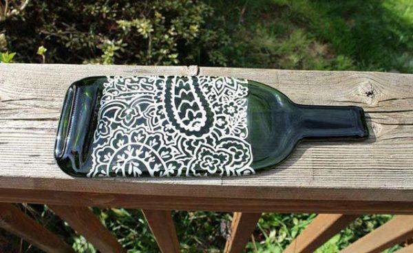 crafts from glass bottles