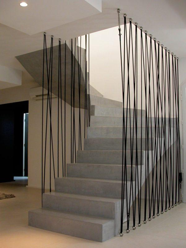 diy modern interior railings