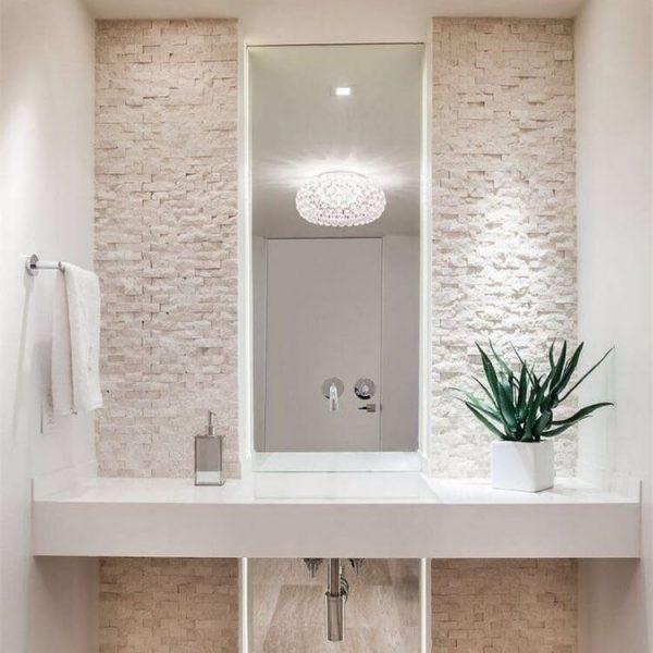 simple bathroom mirror