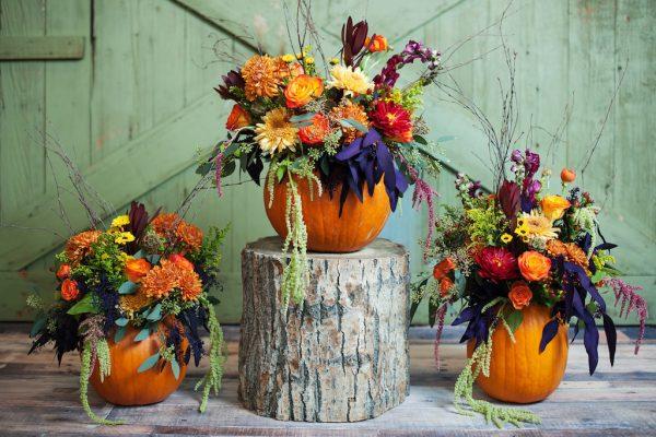 pumpkin centerpieces for wedding