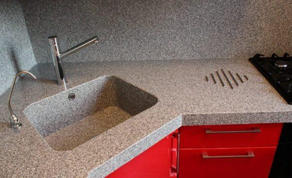 corner sink kitchen countertops