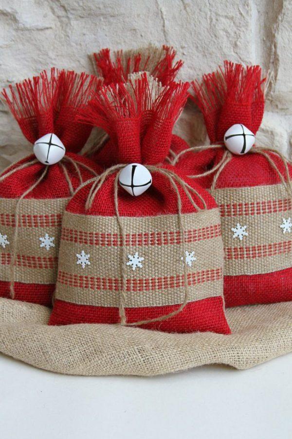 diy christmas gift bags ideas