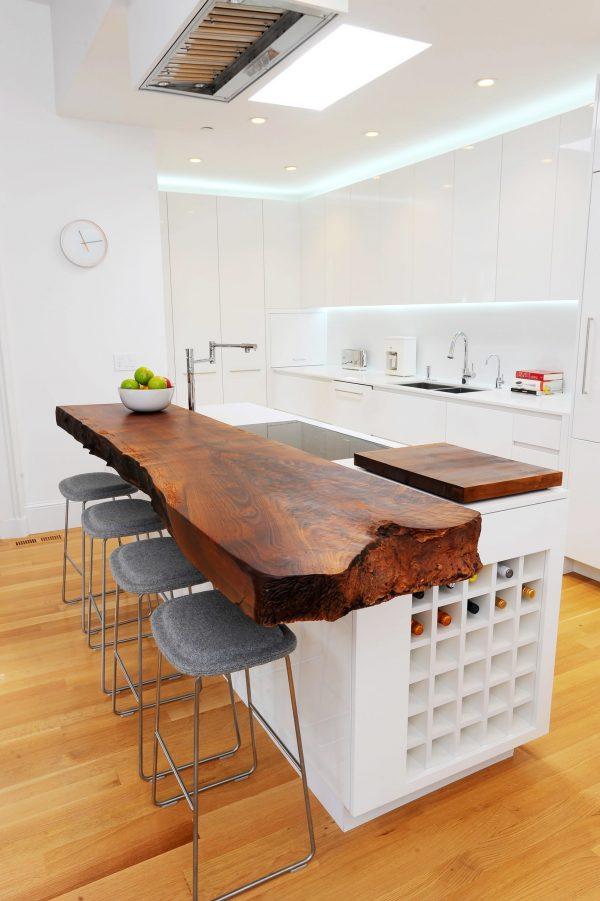 kitchen island wood countertop