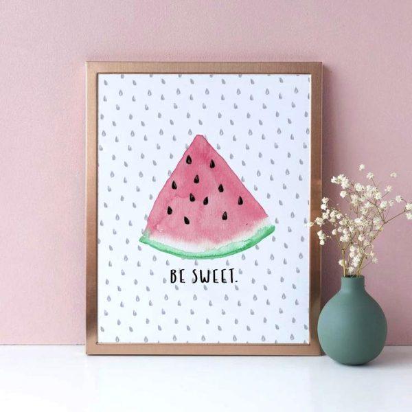 watermelon art and craft