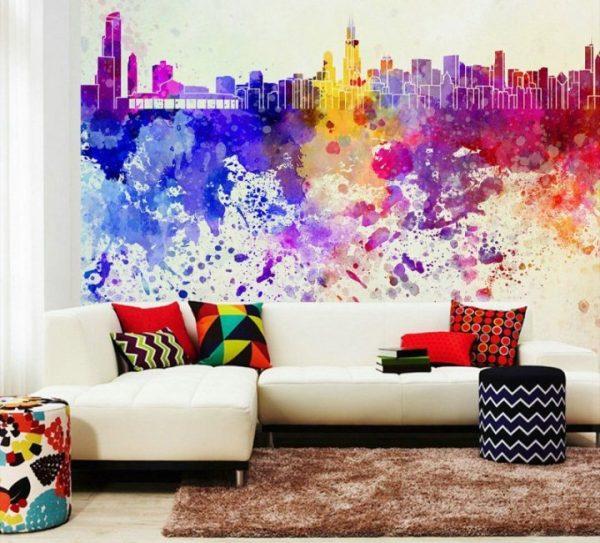 wall painting ideas living room