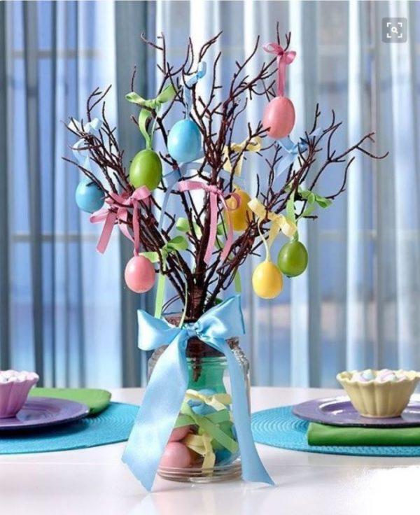 Decorate your interior for Easter: 10 Easter tree ideas