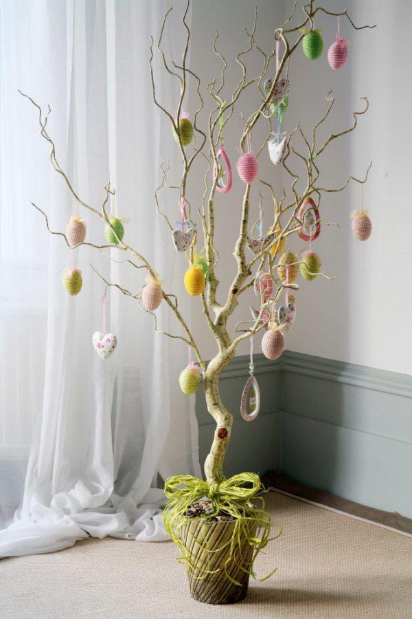 ideas for decorating an easter tree