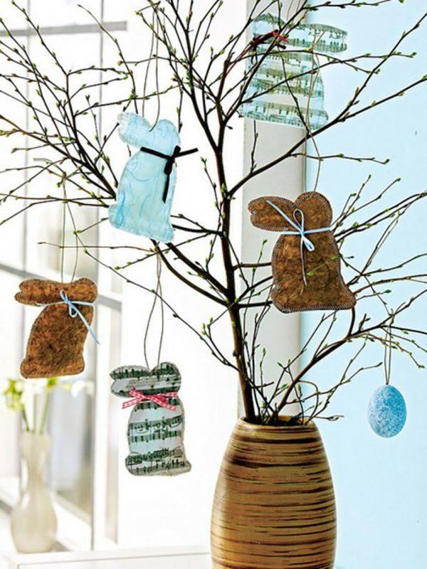 easter tree to decorate