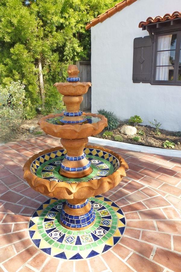 mexican garden fountain