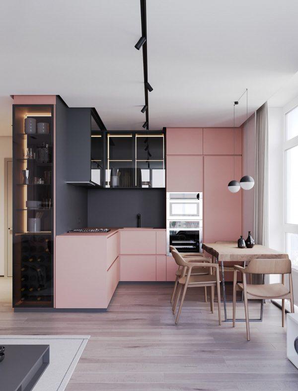Pink kitchen ideas