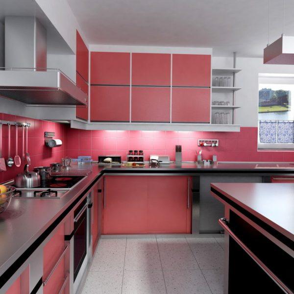 pink kitchen inspiration