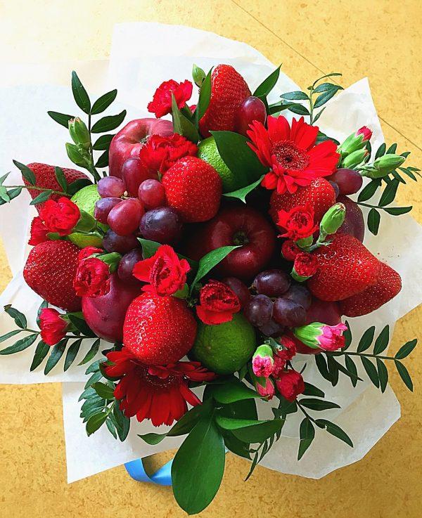 fruit flowers bouquet