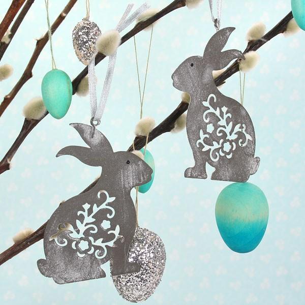 Bunny decorations for easter