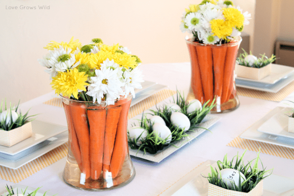 easter vases