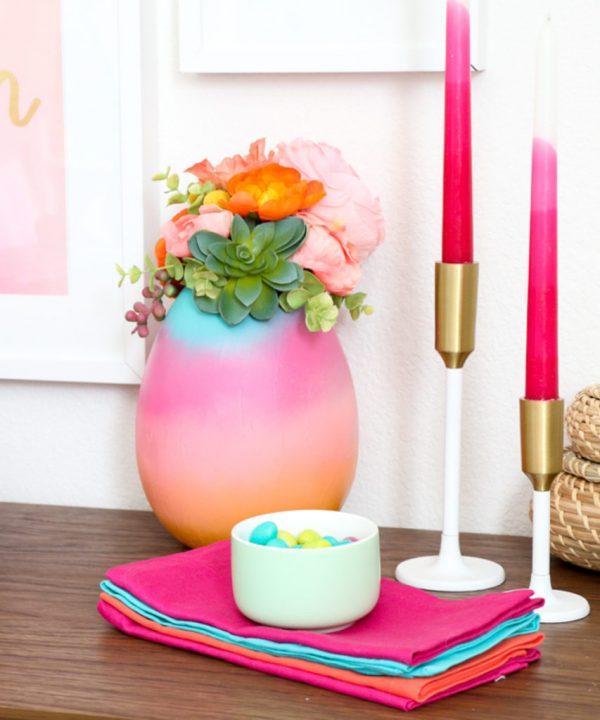 diy easter vase