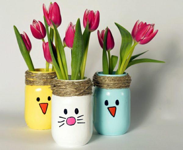 easter vases ideas