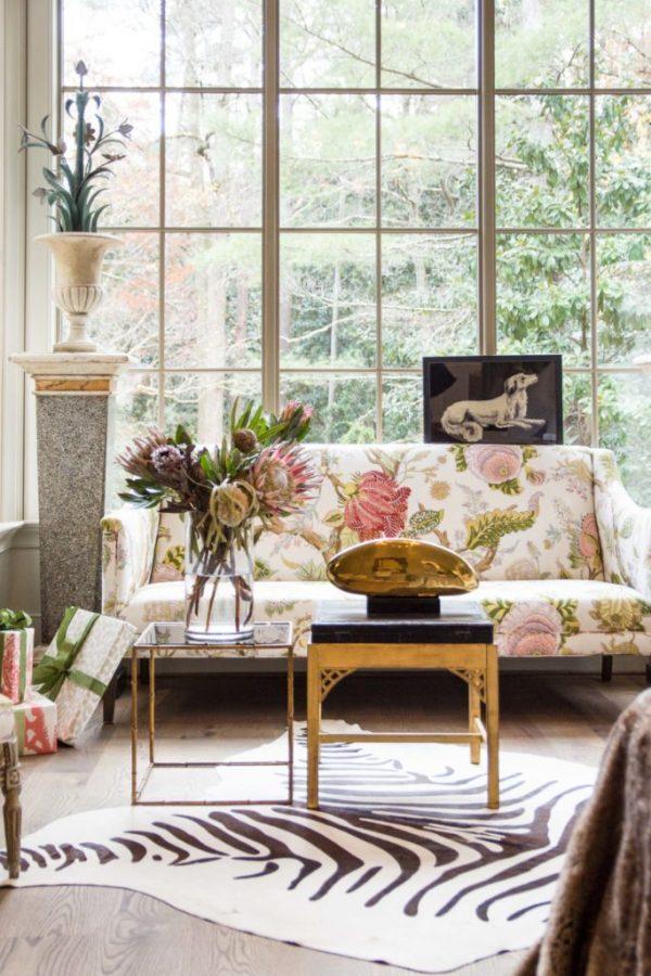 floral living room furniture