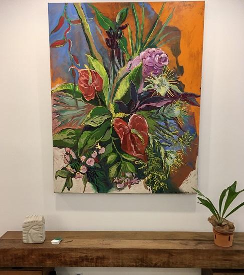 floral art paintings