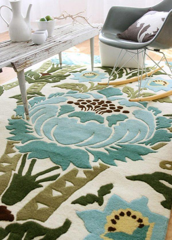 floral living room rugs