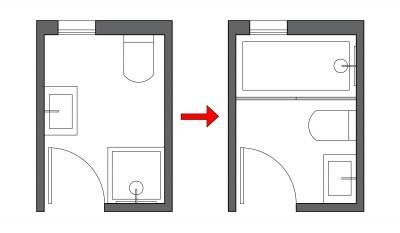 bathroom layout ideas