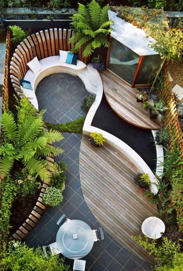 narrow garden landscape ideas