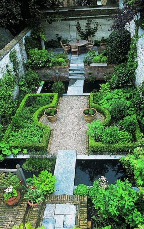 Narrow garden ideas 1