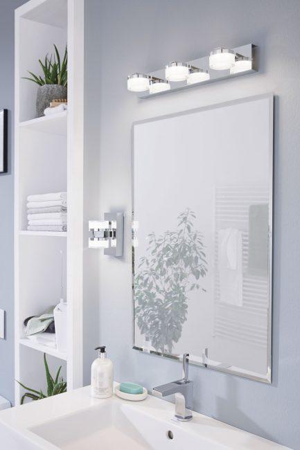 bathroom lighting ideas over mirror