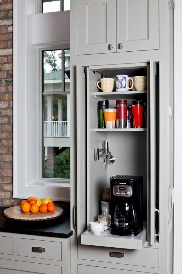 coffee station cabinet ideas