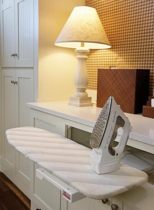 built in ironing board ideas