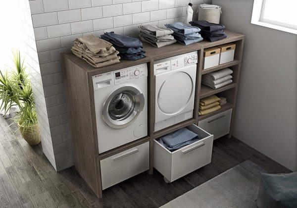 laundry storage ideas for small spaces