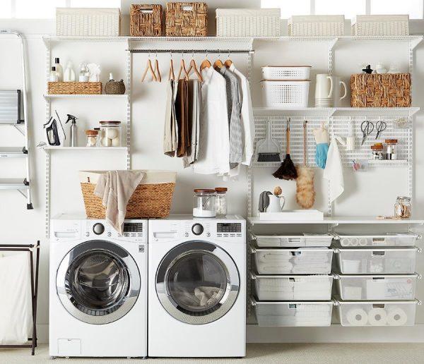 organization ideas for laundry room