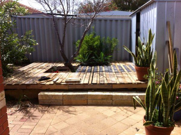 wood pallet deck ideas