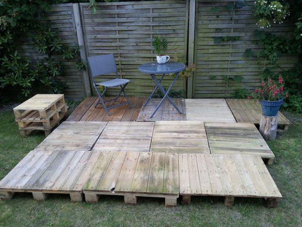 diy pallet deck ideas