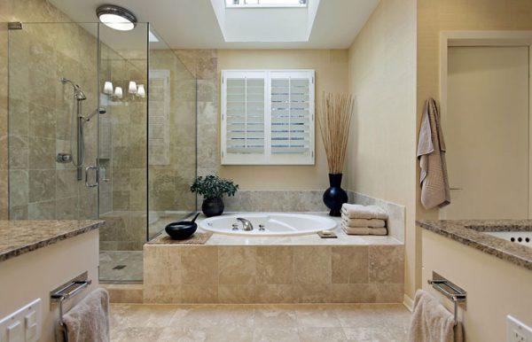 stone bathroom flooring