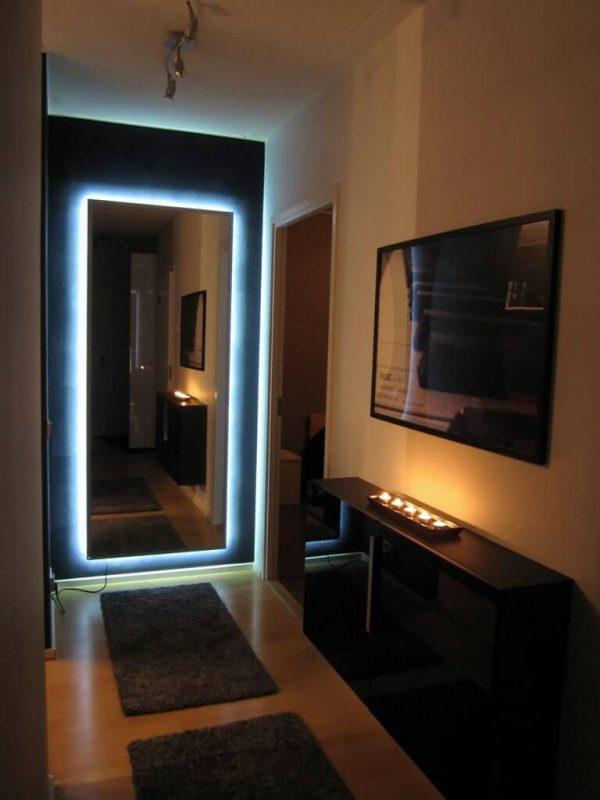 led light mirror