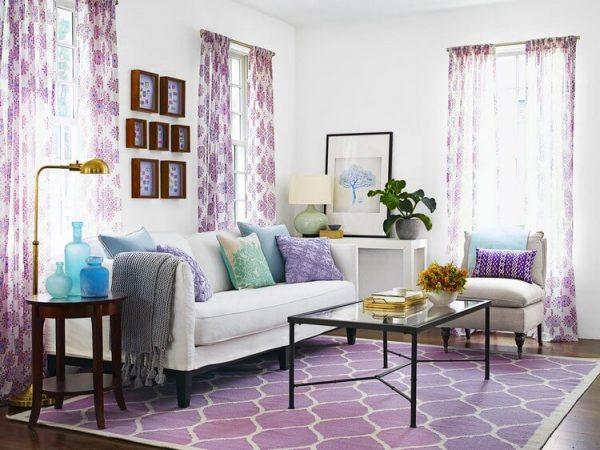 purple home decor ideas