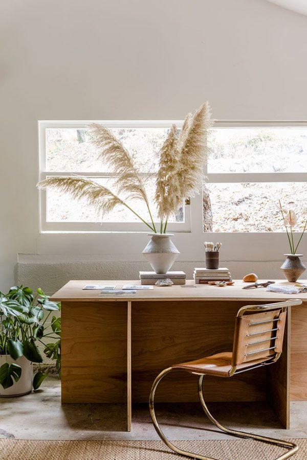 pampas grass vase