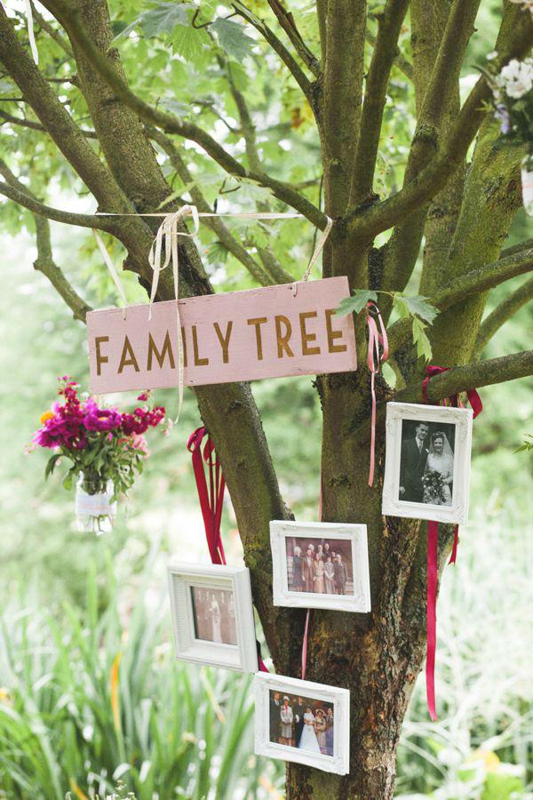 backyard wedding decor