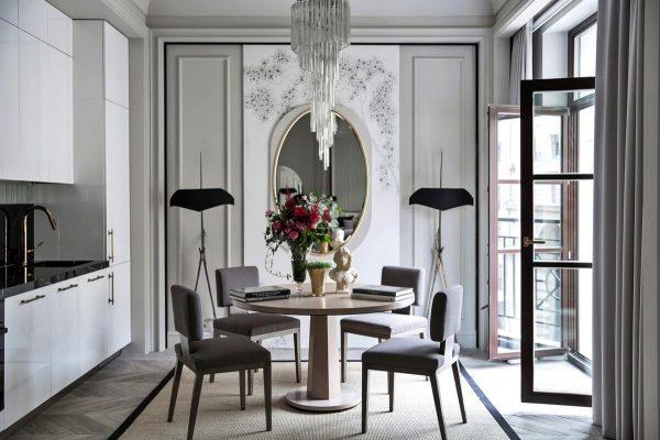 modern french style homes interior