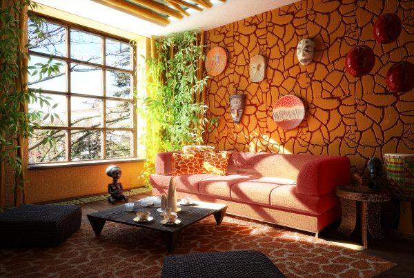 Modern Interior Design Styles - African Style Home Decor