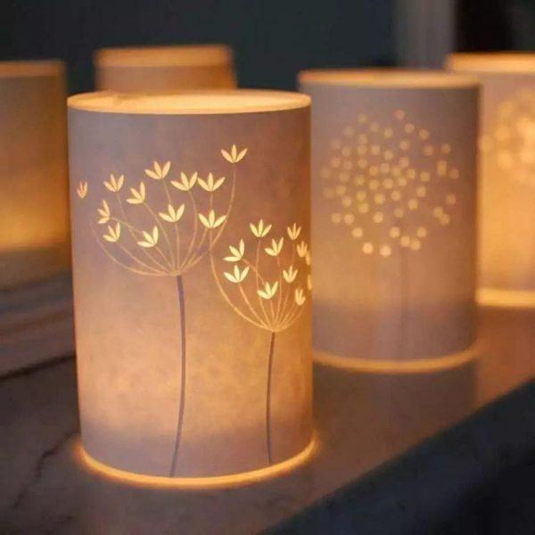 paper candle lanterns