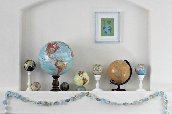 vintage globes