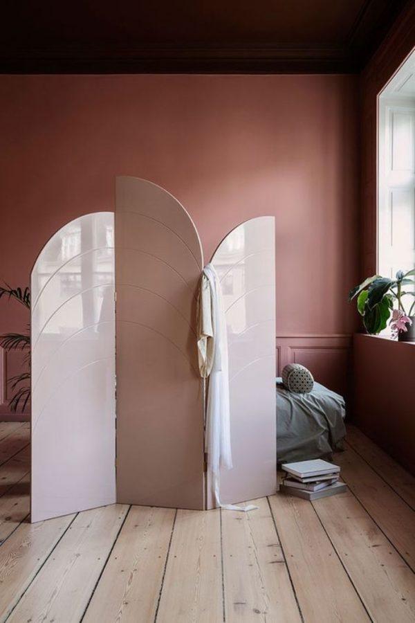 arched room divider