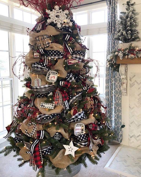 vintage christmas tree ideas