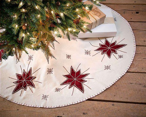 beautiful christmas tree skirts