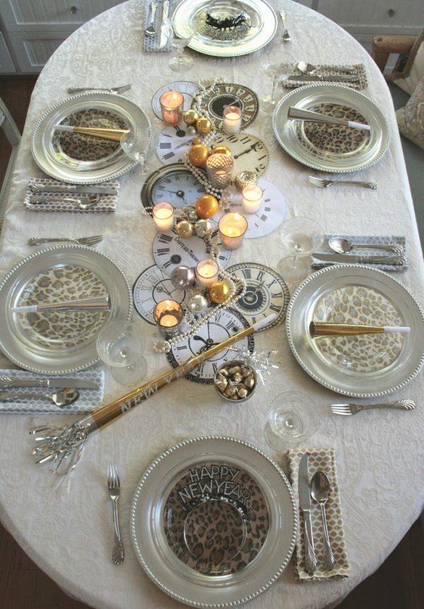 new year table decorations 1