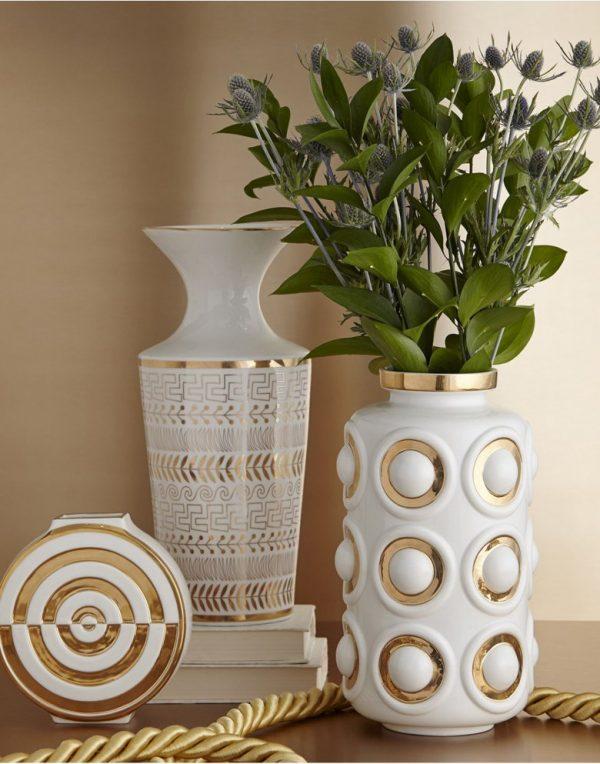 3 piece table vase set